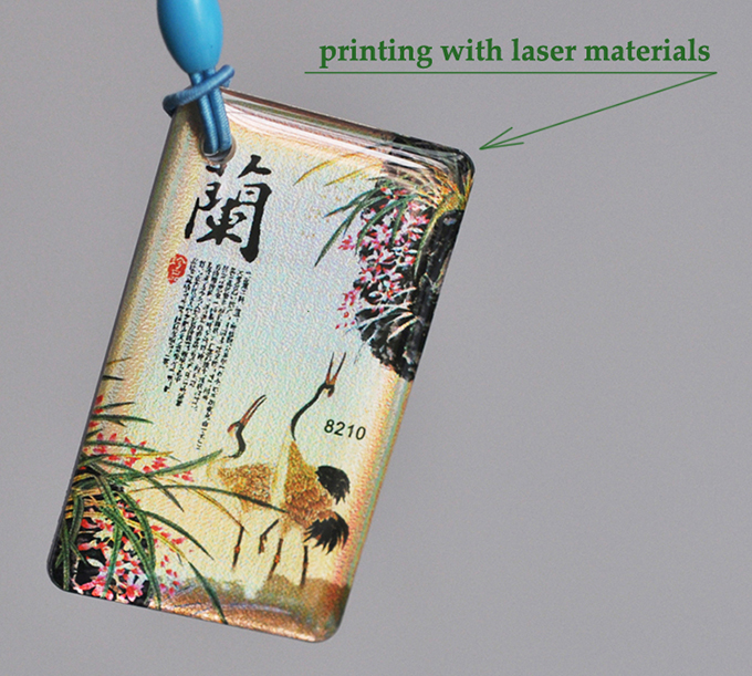 Epoxy key tag process