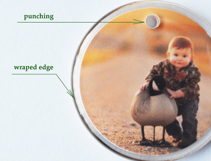 Epoxy key tag process