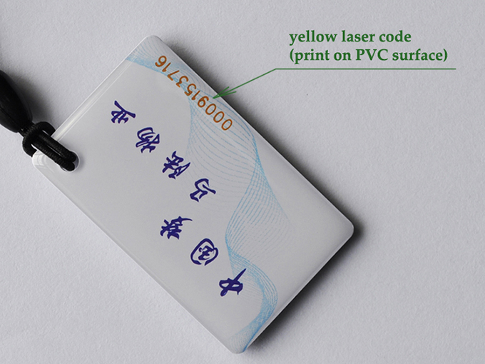 Epoxy key tag process