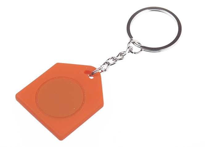 Silica gel key tag