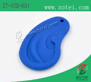 Silica gel key tag