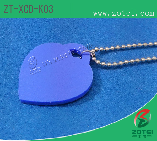 Silica gel key tag