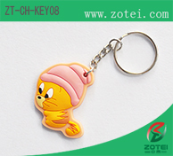 soft PVC key tag 