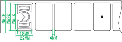 UHF sticky RFID label/inlay
