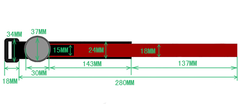RFID nylon wristband