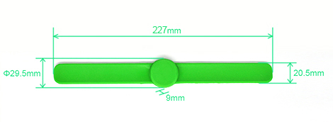 Size:232*Ф29.5*9mm