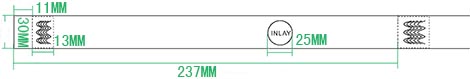RFID one-time paper wristband