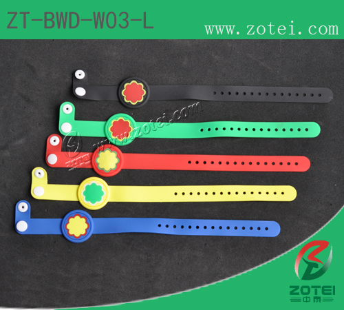 ZT-BWD-W03-L ( Soft PVC RFID wristband )