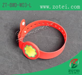 ZT-BWD-W03-L ( Soft PVC RFID wristband )
