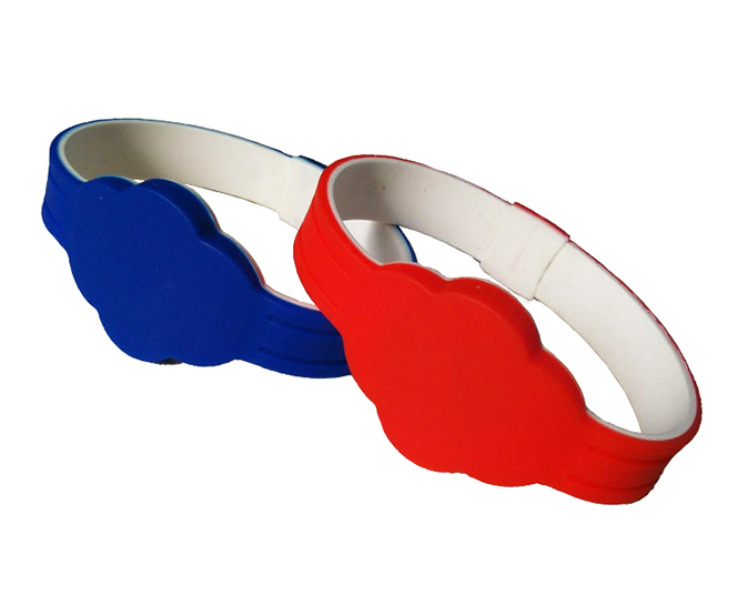 RFID silicone wristband
