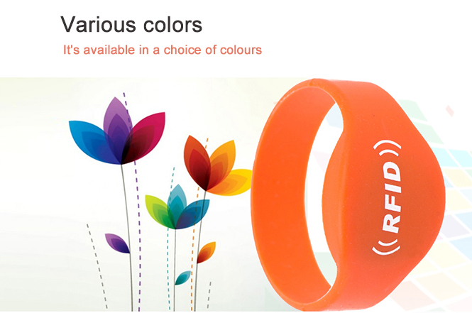 RFID silica gel wristband