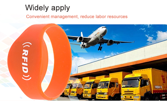 RFID silica gel wristband