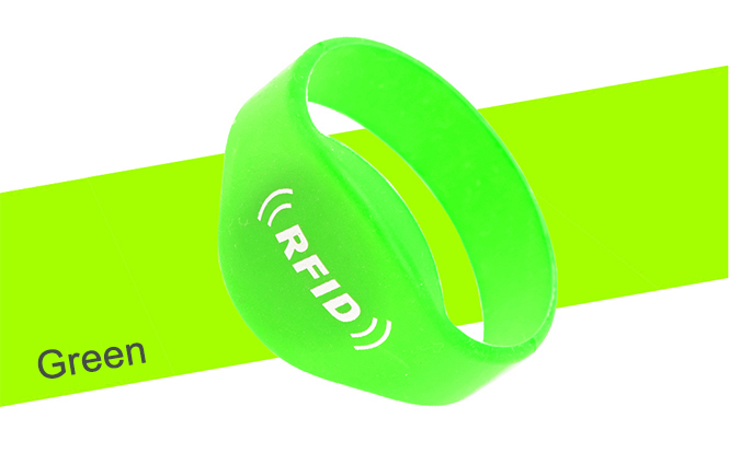 RFID silica gel wristband