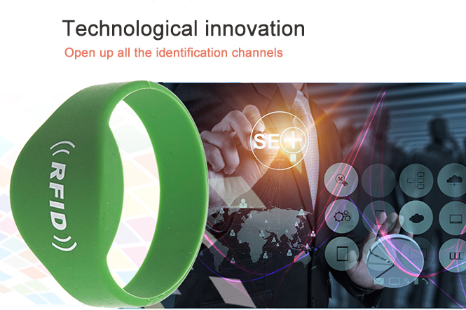 RFID silica gel wristband