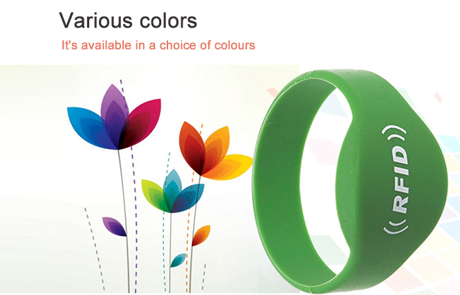 RFID silica gel wristband
