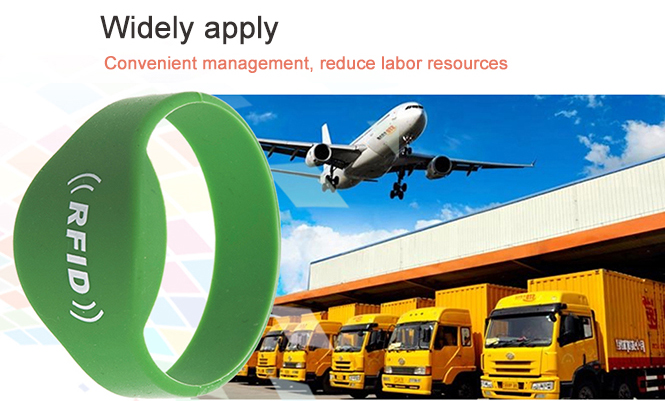 RFID silica gel wristband