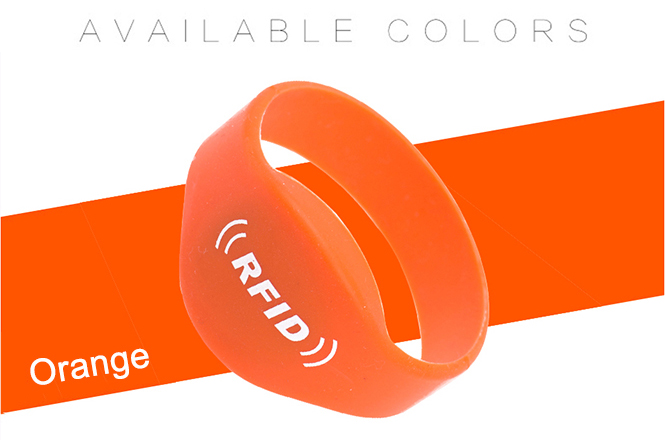 RFID silica gel wristband