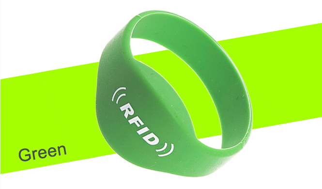 RFID silica gel wristband