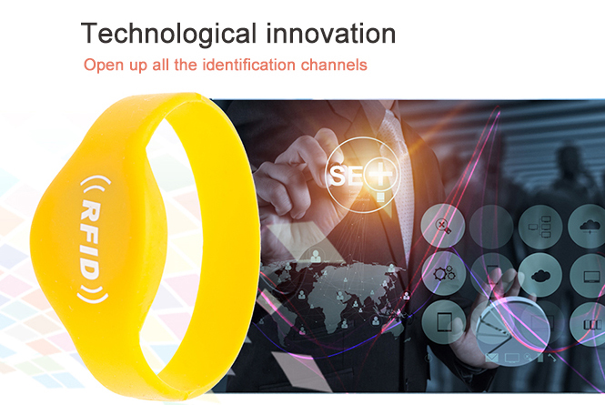RFID silica gel wristband