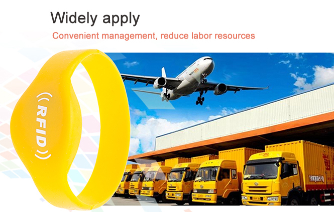 RFID silica gel wristband