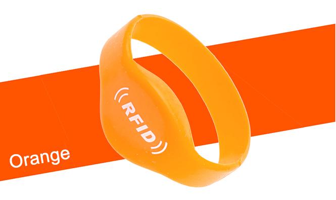 RFID silica gel wristband