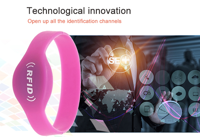 RFID silica gel wristband