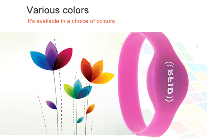 RFID silica gel wristband