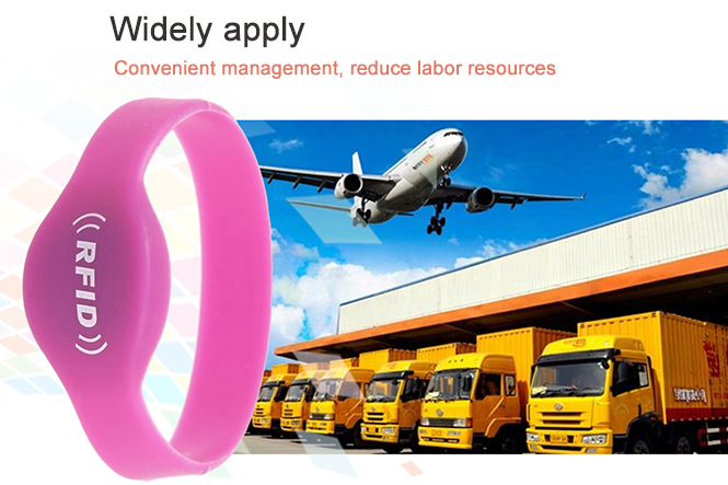 RFID silica gel wristband