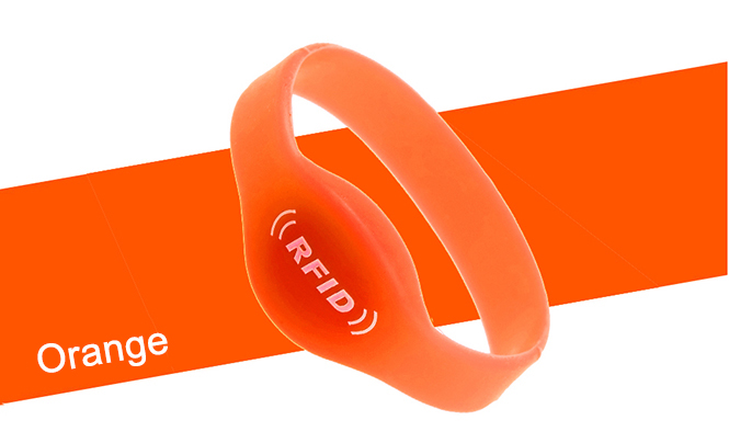 RFID silica gel wristband