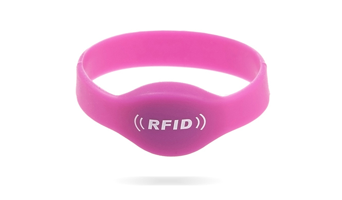 RFID silica gel wristband