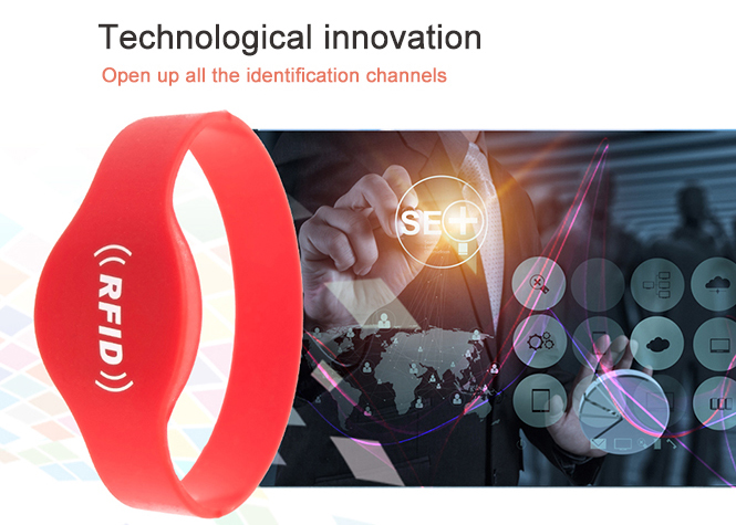 RFID silica gel wristband