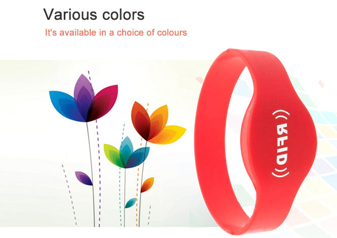 RFID silica gel wristband