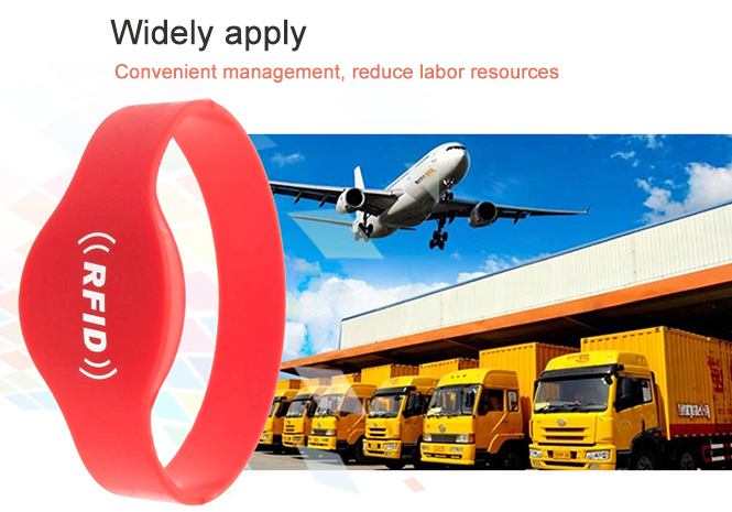 RFID silica gel wristband