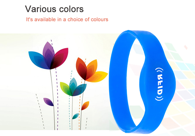 RFID silica gel wristband