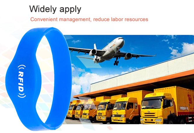 RFID silica gel wristband