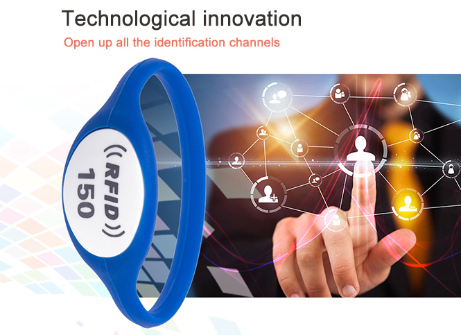 RFID silica gel wristband