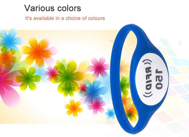 RFID silica gel wristband