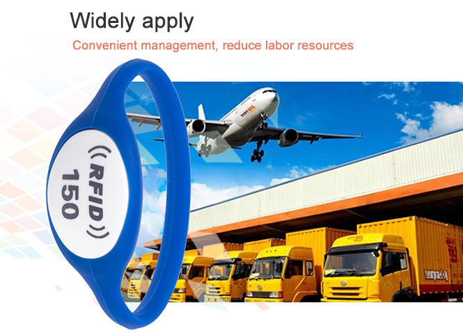 RFID silica gel wristband