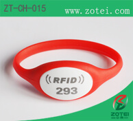 RFID silicone & plastic wristband