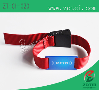 RFID nylon wristband