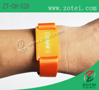 RFID nylon wristband