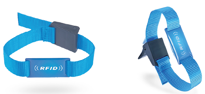 RFID nylon wristband tag