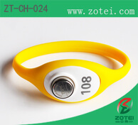 RFID TM plastic & silicone wristband