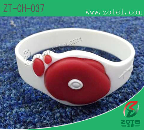 RFID silicone wristband