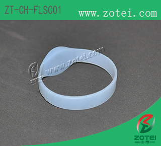RFID oval Luminous Silicone Wristband