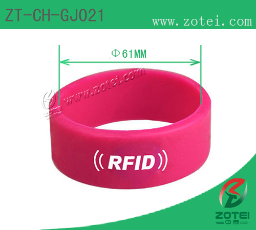 Circle RFID Silicone Wristband