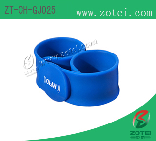 Clap silicone wristband
