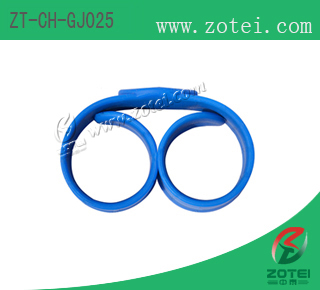 Clap silicone wristband