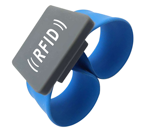 Clap silicone wristband