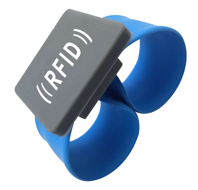 Clap silicone wristband